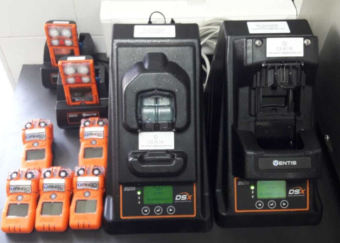 Detectores portátiles de gases